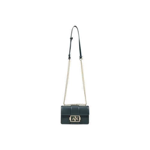 Armani Exchange Jodie Medium Chain Crossbody Bag Beat Green