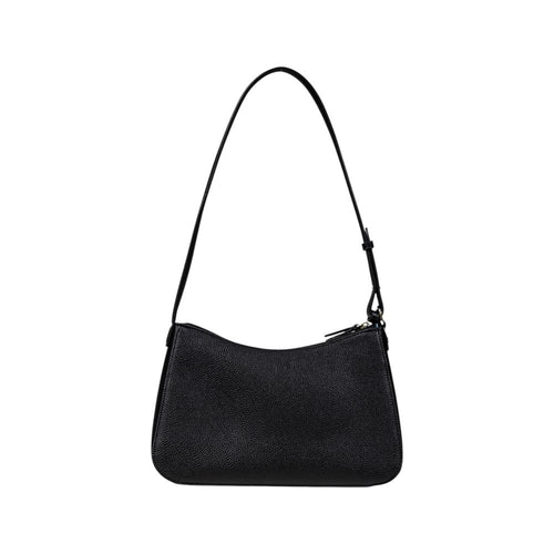 Armani Exchange Pebbled Effect Shoulder Bag Black