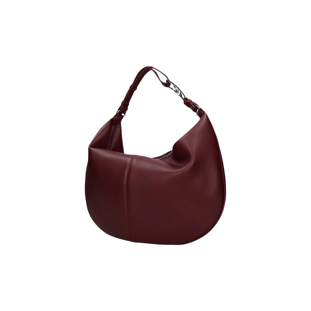 Armani Exchange Rounded Shoulder Bag Burgudy