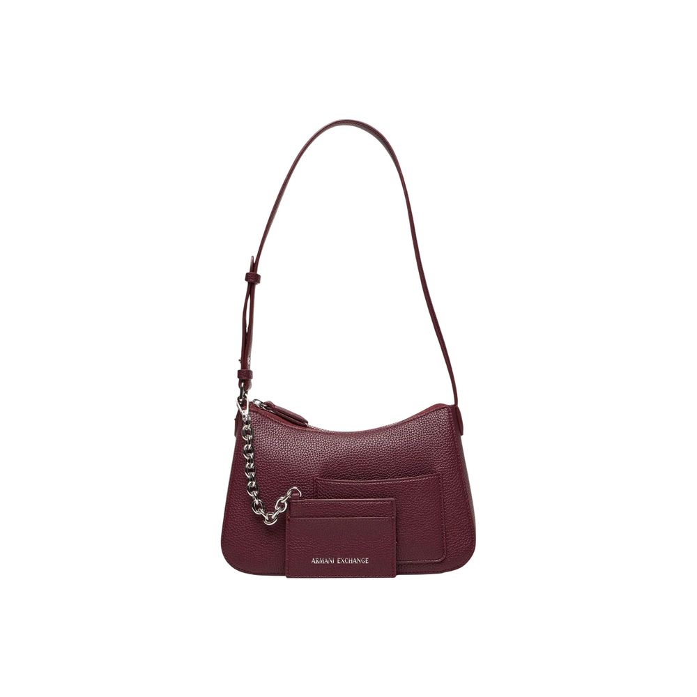 Armani Exchange Small Shoulder Bag Burgundy