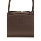 Miu Miu Beau Small Shoulder Bag Cognac