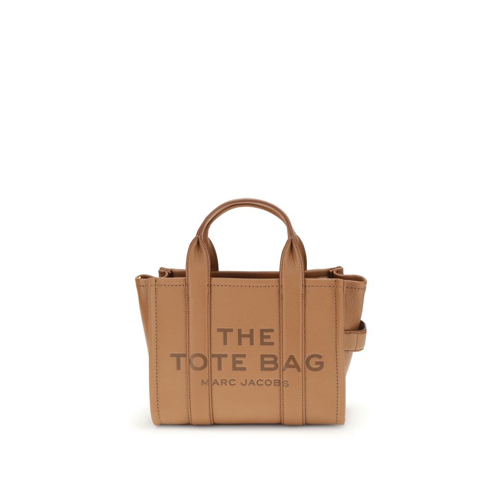 Marc Jacobs The Small Tote Bag Grained Leather Camel