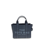 Marc Jacobs The Small Tote Bag Grained Leather Blue
