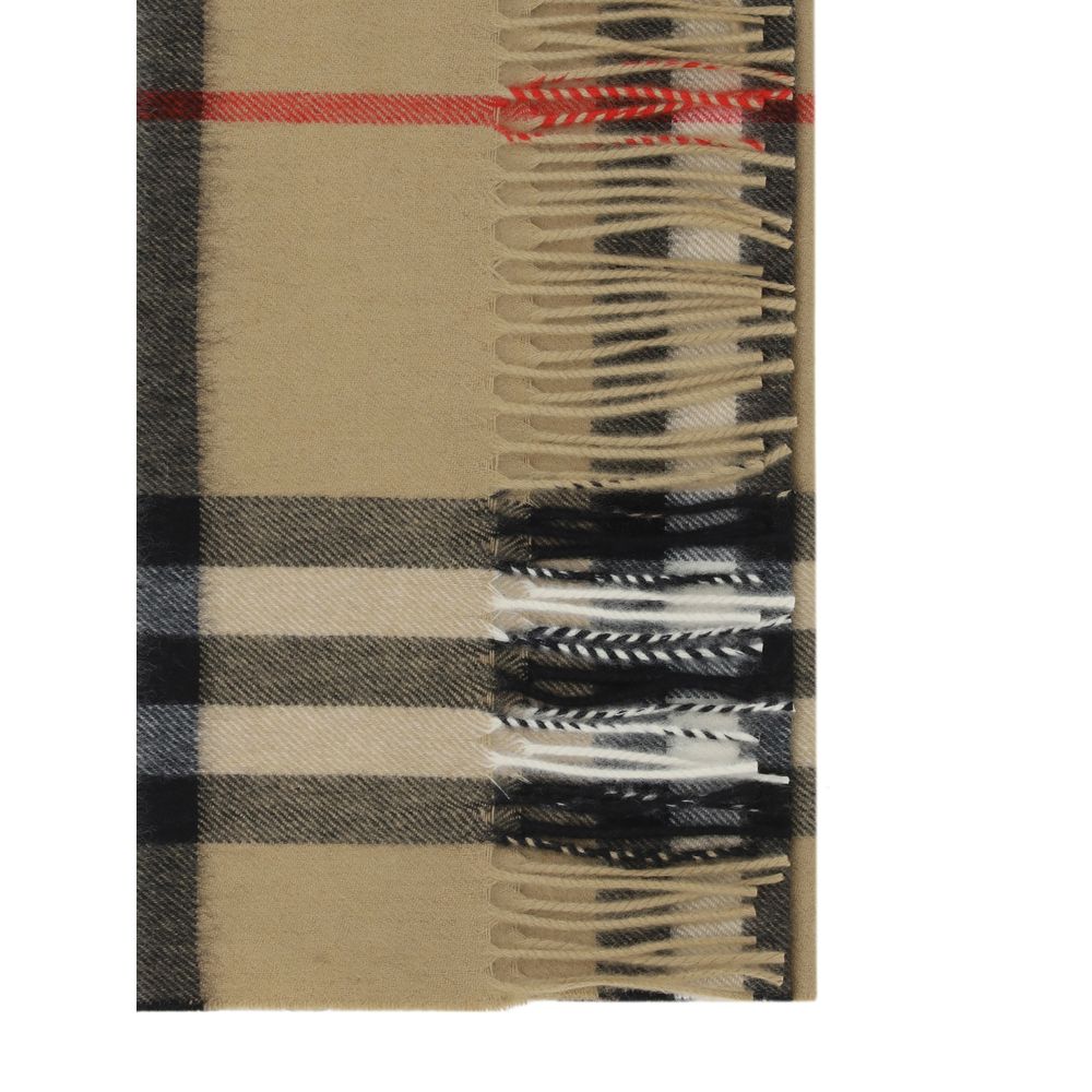 Burberry Archive Check Cashmere Scarf Archive Beige