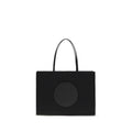 Tory Burch Ella Tote Bag Black Nylon