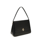 Tory Burch Charlie Large Shoulder Bag Black Leatherr Bag