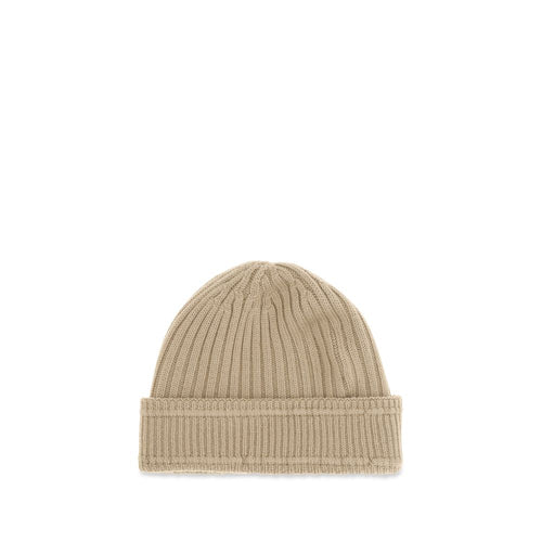 Burberry Beige Wool Oves Aries Beanie