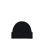 Burberry Merino Wool Ribbed Beanie