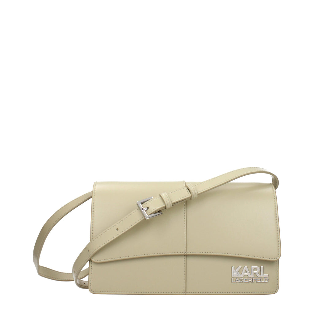Karl Lagerfeld K/Signature Crossbody Bag in Sage Green