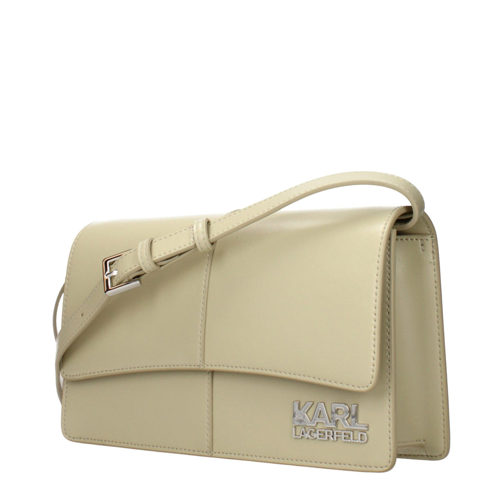 Karl Lagerfeld K/Signature Crossbody Bag in Sage Green