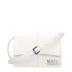 Karl Lagerfeld K/Signature Crossbody Bag in White