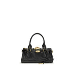 Chloé Paddington Large Bag Black Calf Leather