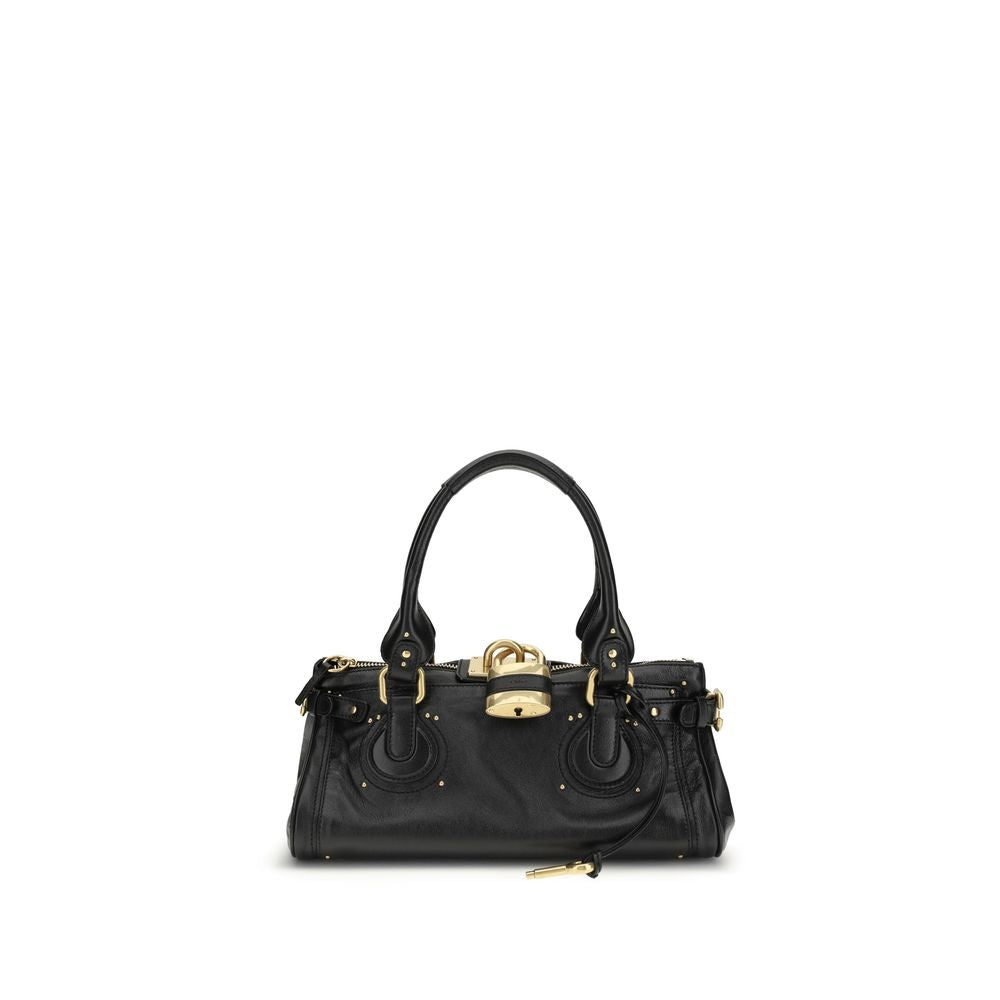 Chloé Paddington Large Bag Black Calf Leather