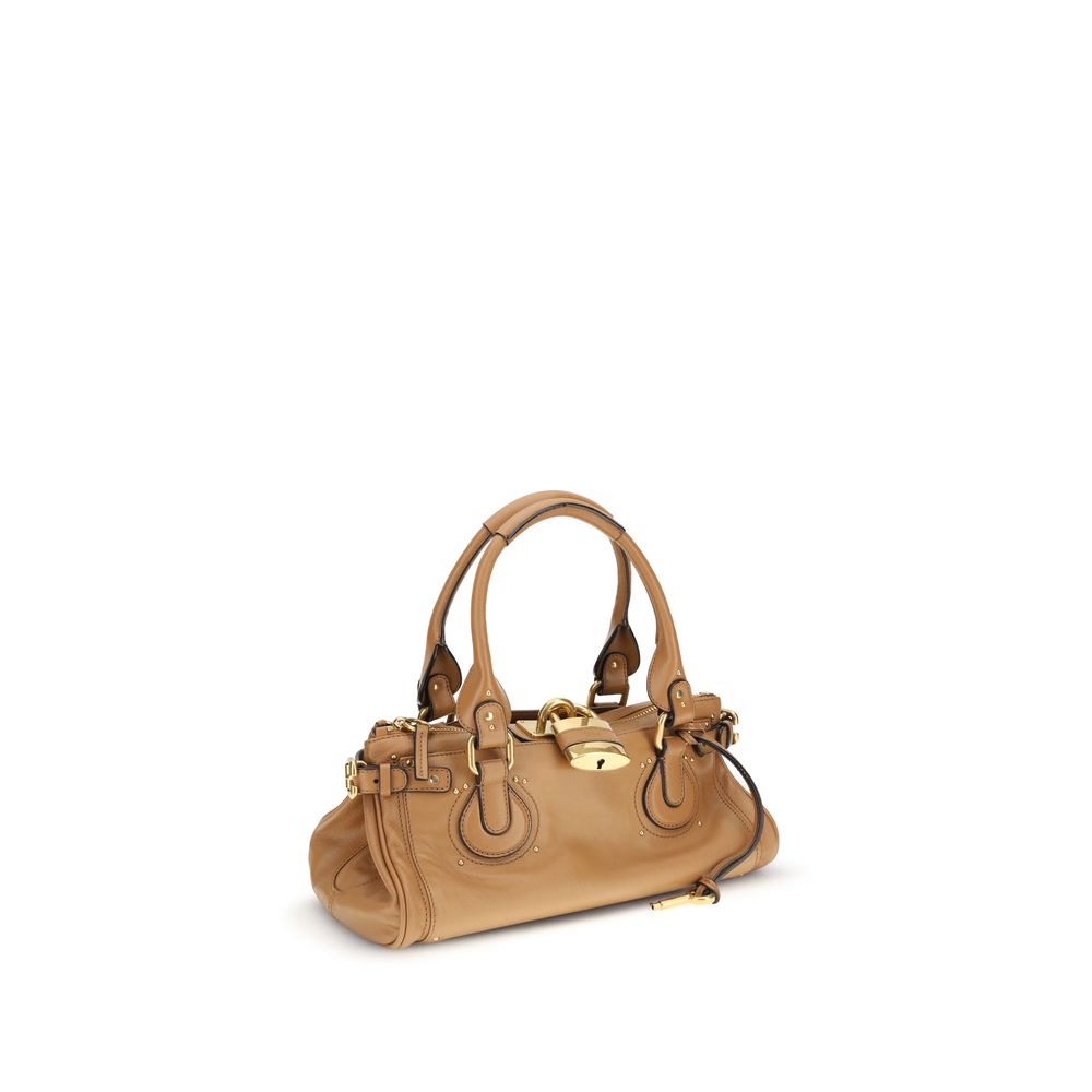 Chloé Paddington Large Bag Brown Calf Leather