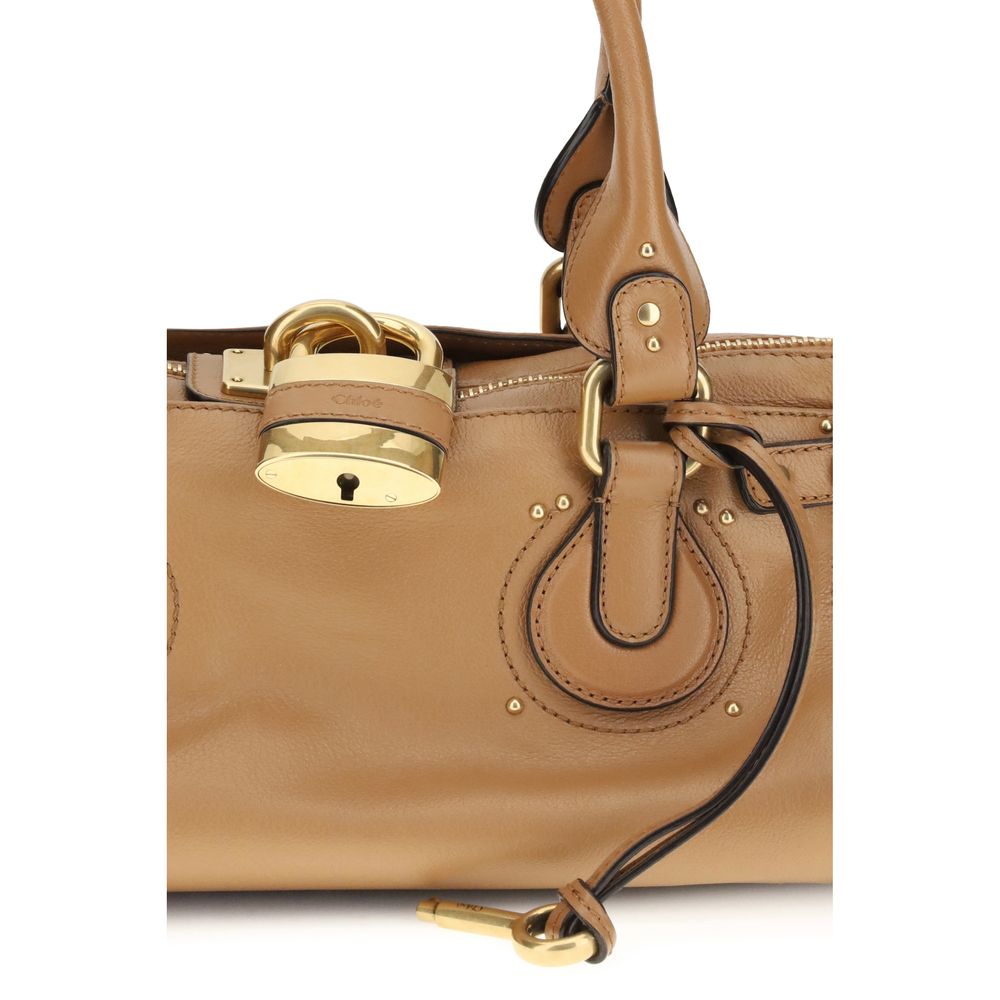 Chloé Paddington Large Bag Brown Calf Leather