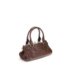 Chloé Paddington Large Bag Bordeaux Calf Leather