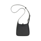 Tory Burch Miller Mini Swing Bag in Black Pebbled Leather