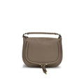 Chloé Marcie Large Leather Shoulder Bag in Cement Pink