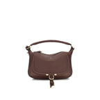Chloé Marcie Small Leather Shoulder Bag in Bordaux