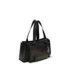 Miu Miu Utilitaire Leather Shoulder Bag Black