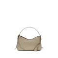 Prada Aimée Large Shoulder Bag in Beige Leather
