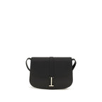 Tom Ford T-Clasp Grained Leather Shoulder Bag