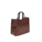 Marni Museo Beige Calf Leather Tote Bag