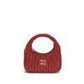 Miu Miu Wandler Mini Hobo Handbag Cherry Red