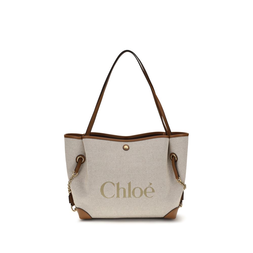 Chloé Marcie Brown Calf Leather Shoulder Bag