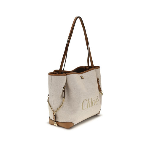Chloé Marcie Brown Calf Leather Shoulder Bag