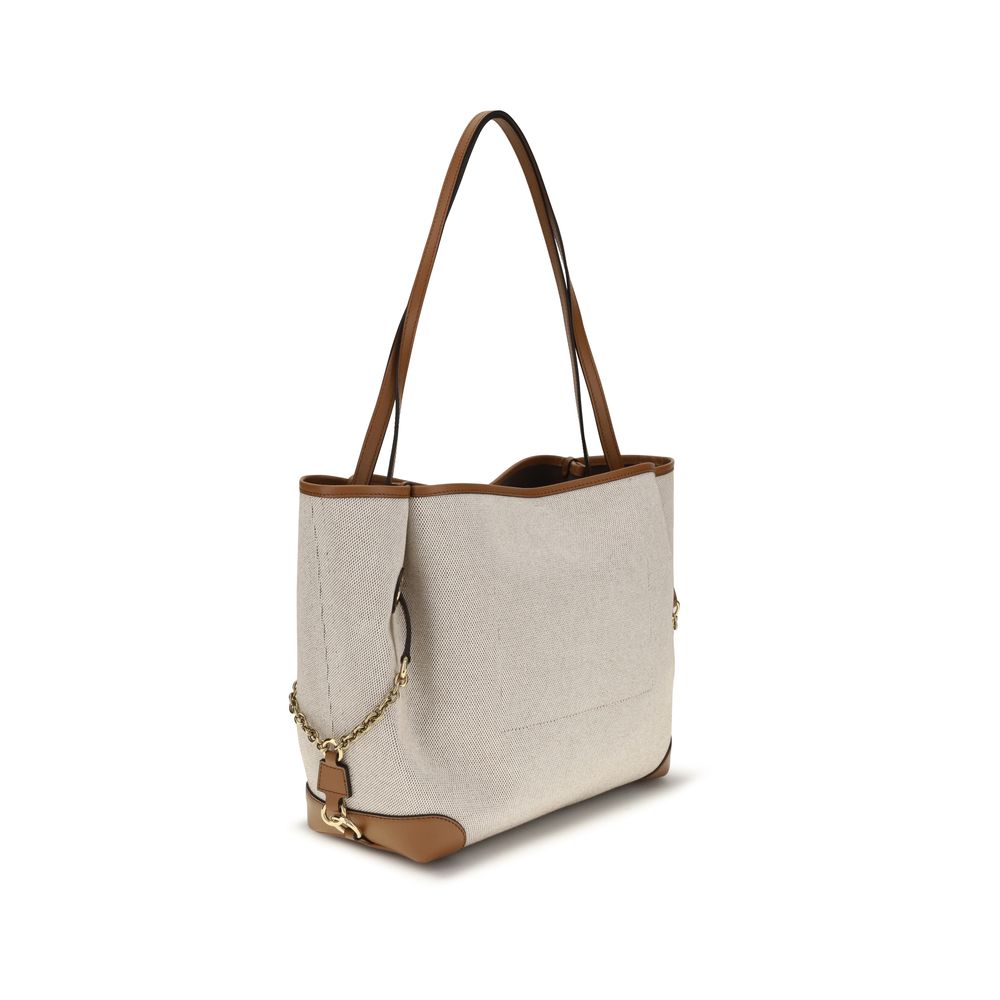 Chloé Marcie Brown Calf Leather Shoulder Bag