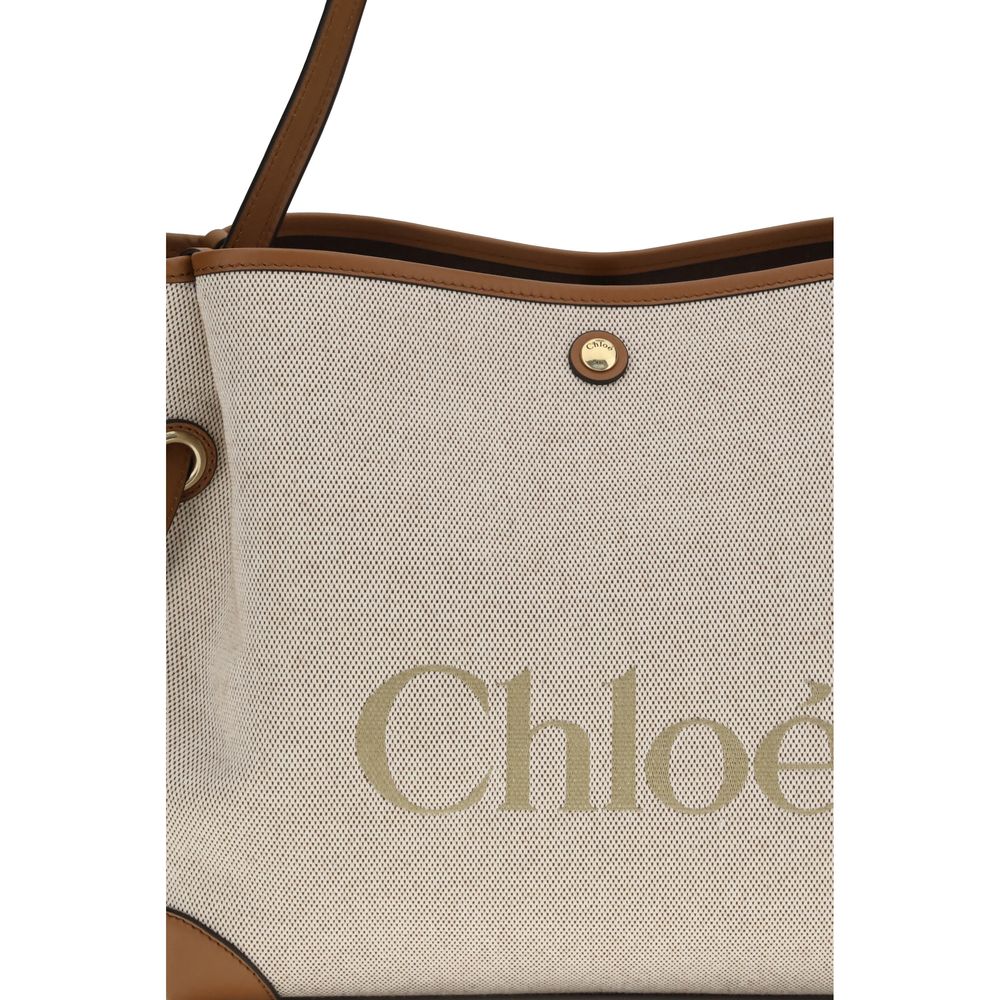 Chloé Marcie Brown Calf Leather Shoulder Bag