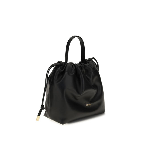 Chloé Clover Beige Canvas Tote Bag