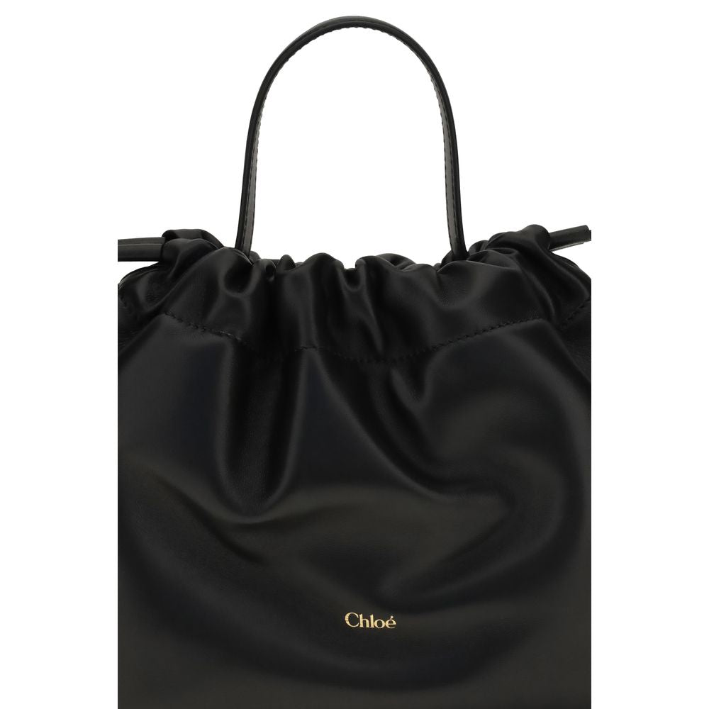 Chloé Clover Beige Canvas Tote Bag