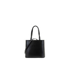 Prada Small Black Calfskin Leather Tote Bag