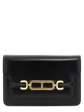 Tom Ford Small Leather Crossbody Bag Black