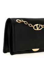 Valentino Garavani VLogo Chain Black Shoulder Bag