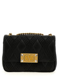 Valentino Garavani Quiltie 67 Black Leather Shoulder Bag
