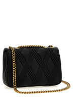 Valentino Garavani Quiltie 67 Black Leather Shoulder Bag