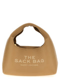 Marc Jacobs The Mini Sack Cow Leather Handbag Beige