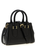 McQueen Birdee Mini Top Handle Bag Black