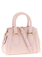 McQueen Birdee Mini Top Handle Bag Blush Pink