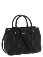 Valentino Garavani Quiltie 67 Black Leather Handbag