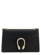 Gucci Dionysus Medium Calf Leather Shoulder Bag Black