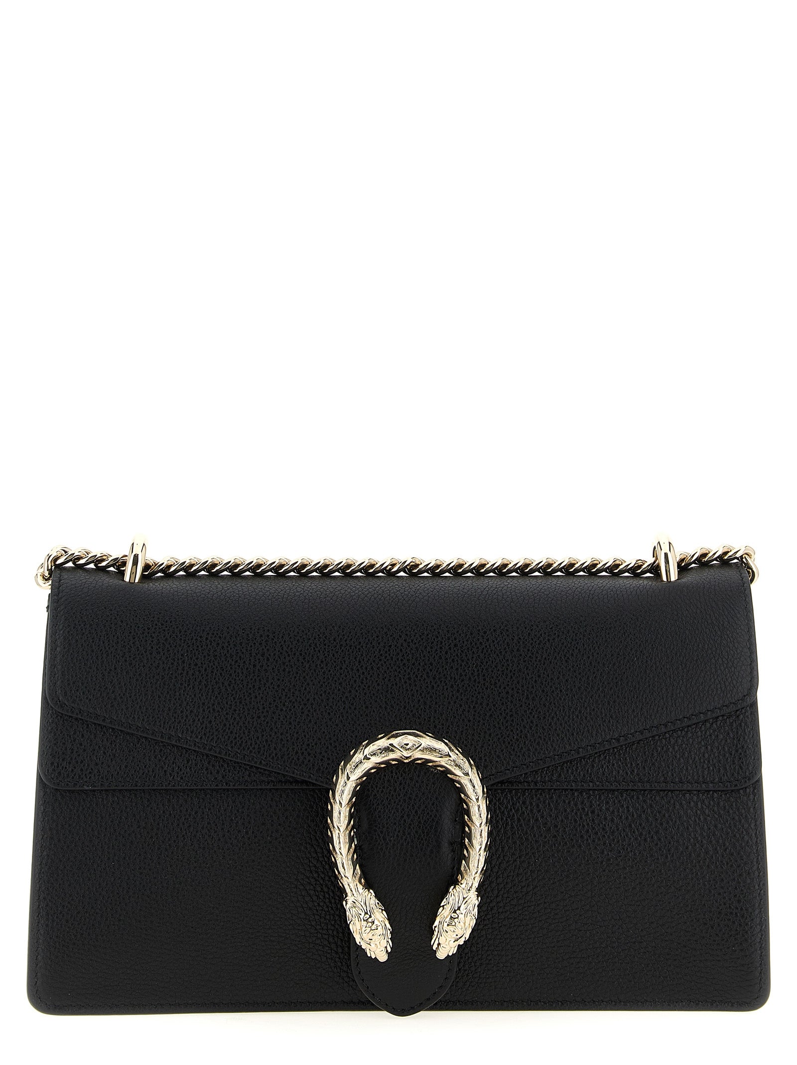 Gucci Dionysus Medium Calf Leather Shoulder Bag Black