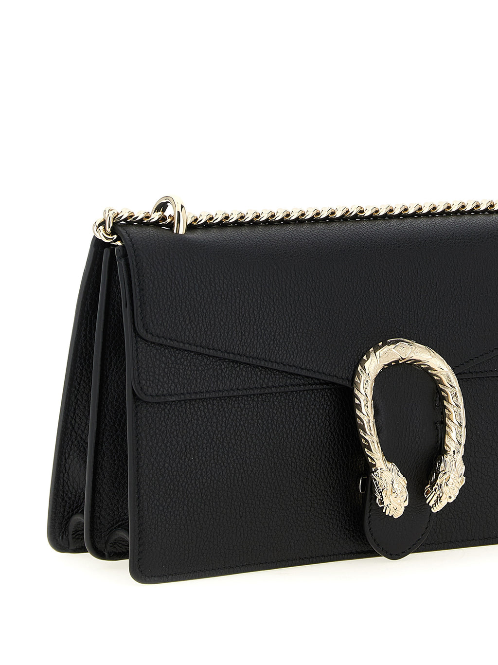 Gucci Dionysus Medium Calf Leather Shoulder Bag Black