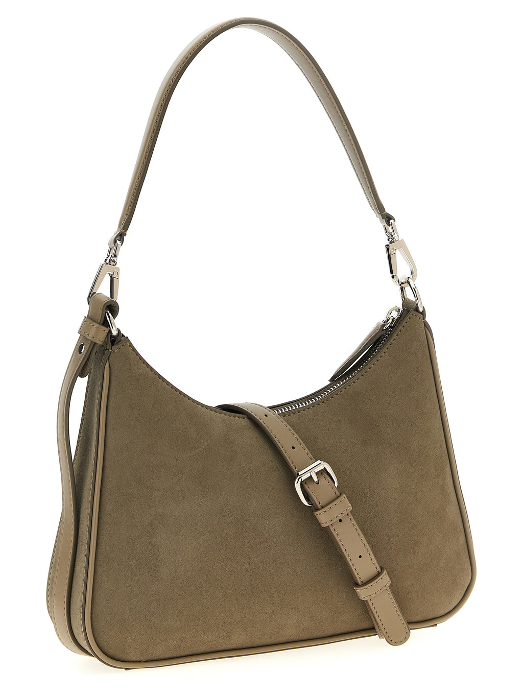 Stella McCartney Small Hobo Shoulder Bag Khaki