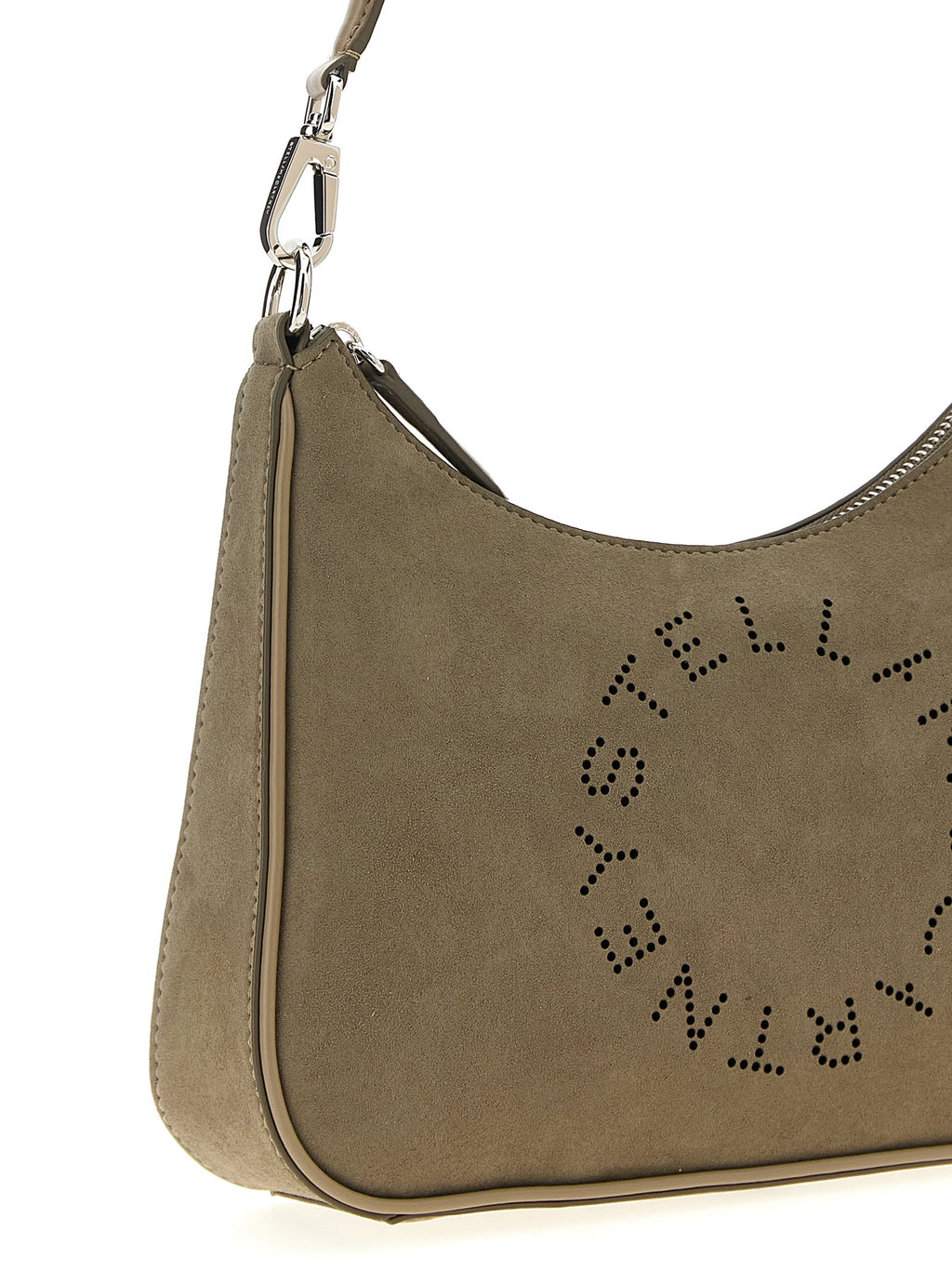 Stella McCartney Small Hobo Shoulder Bag Khaki