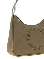 Stella McCartney Small Hobo Shoulder Bag Khaki