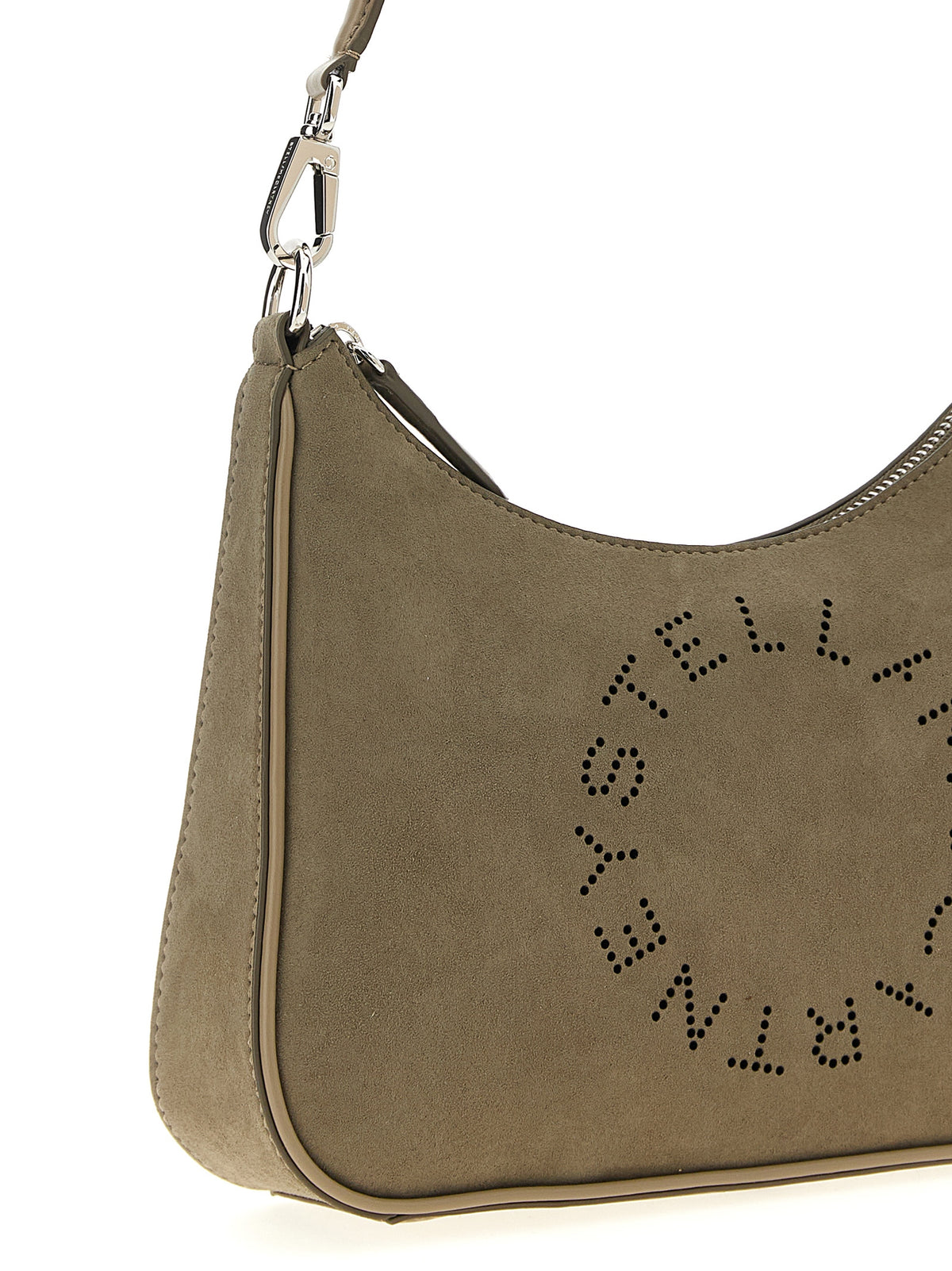 Stella McCartney Small Hobo Shoulder Bag Khaki